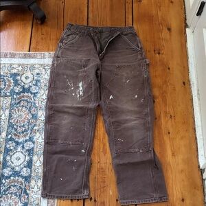 Carhartt Men's Dark Brown Cargo Pants